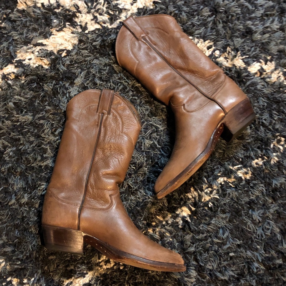 DAN POST MEN'S PIKE WESTERN BOOTS - MEDIUM TOE
